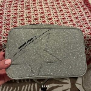 Large Golden Goose Purse